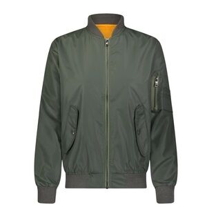 Hipchik Couture Apres Ski ski bomber jacket olive green NWT